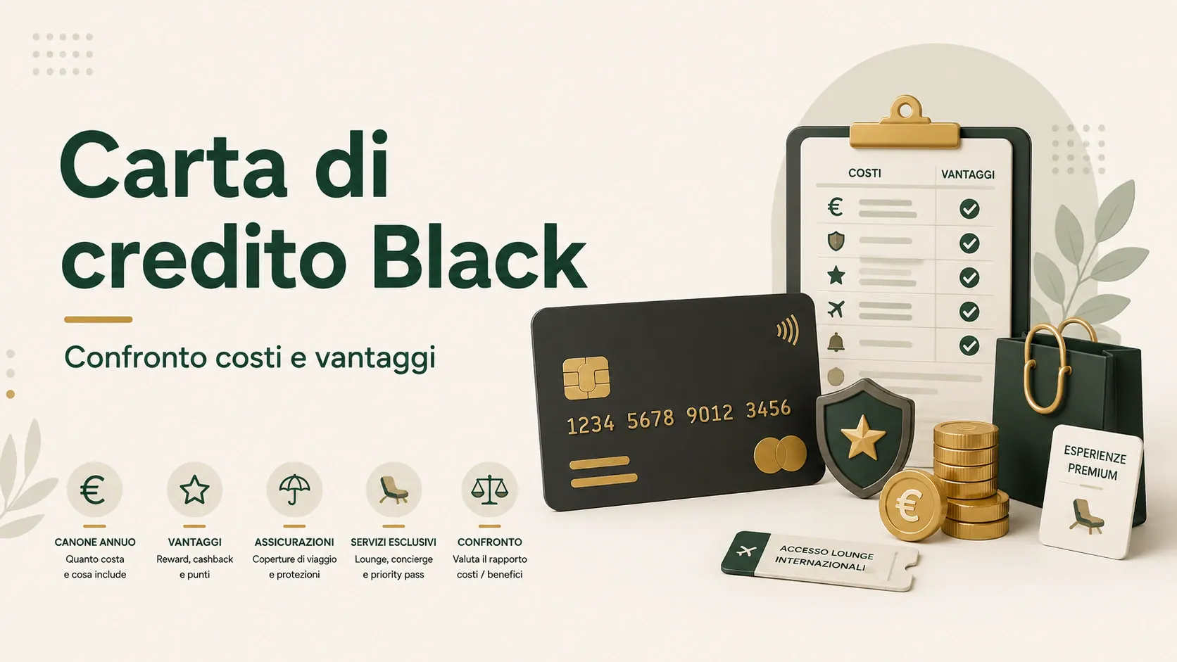 Carta Black: paghi il premium, ma cosa ottieni?