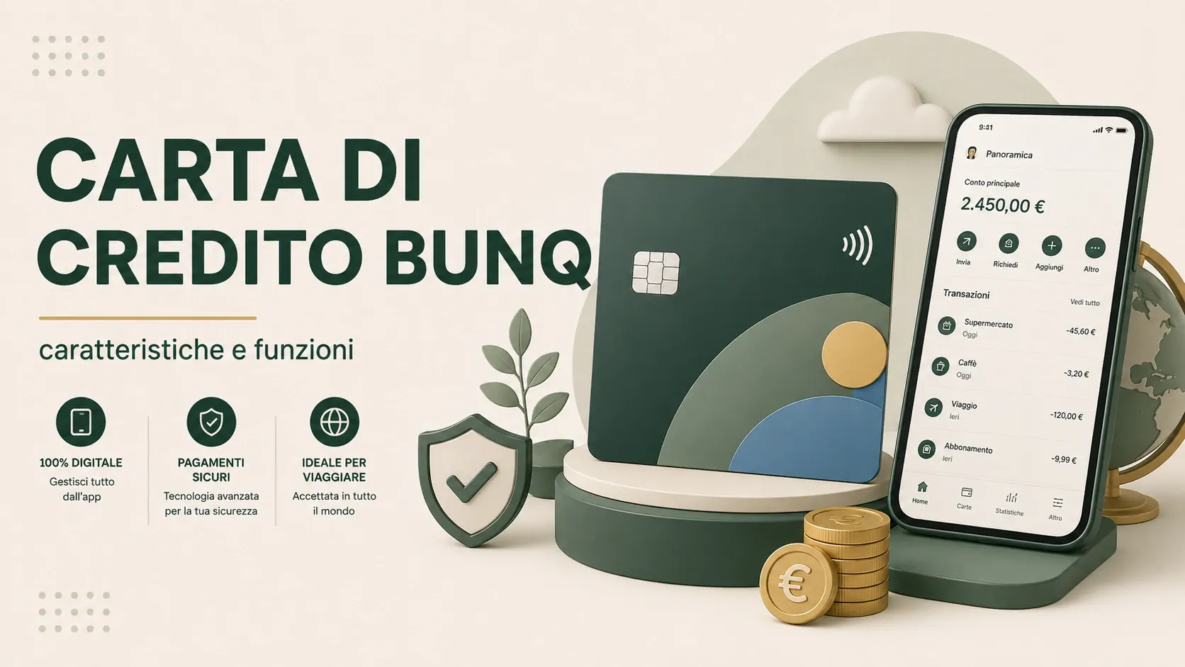 Carta bunq: è davvero una carta di credito?
