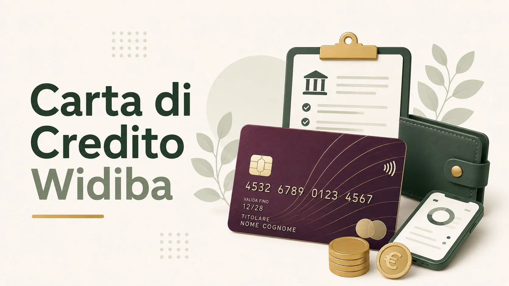 Carta Widiba 2026: costi, plafond e requisiti da pesare