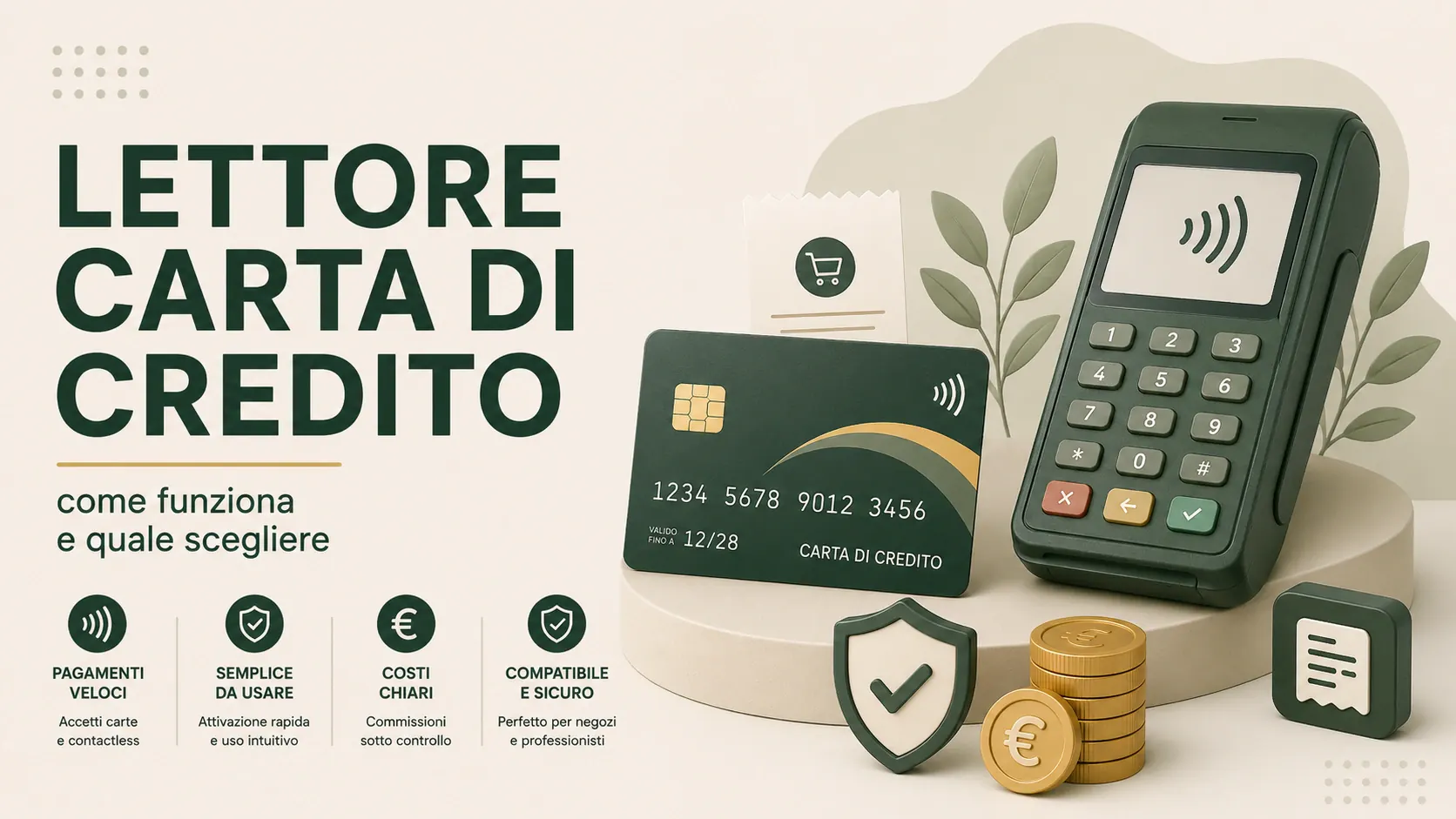 Lettore carte: quanto costa davvero accettare pagamenti?