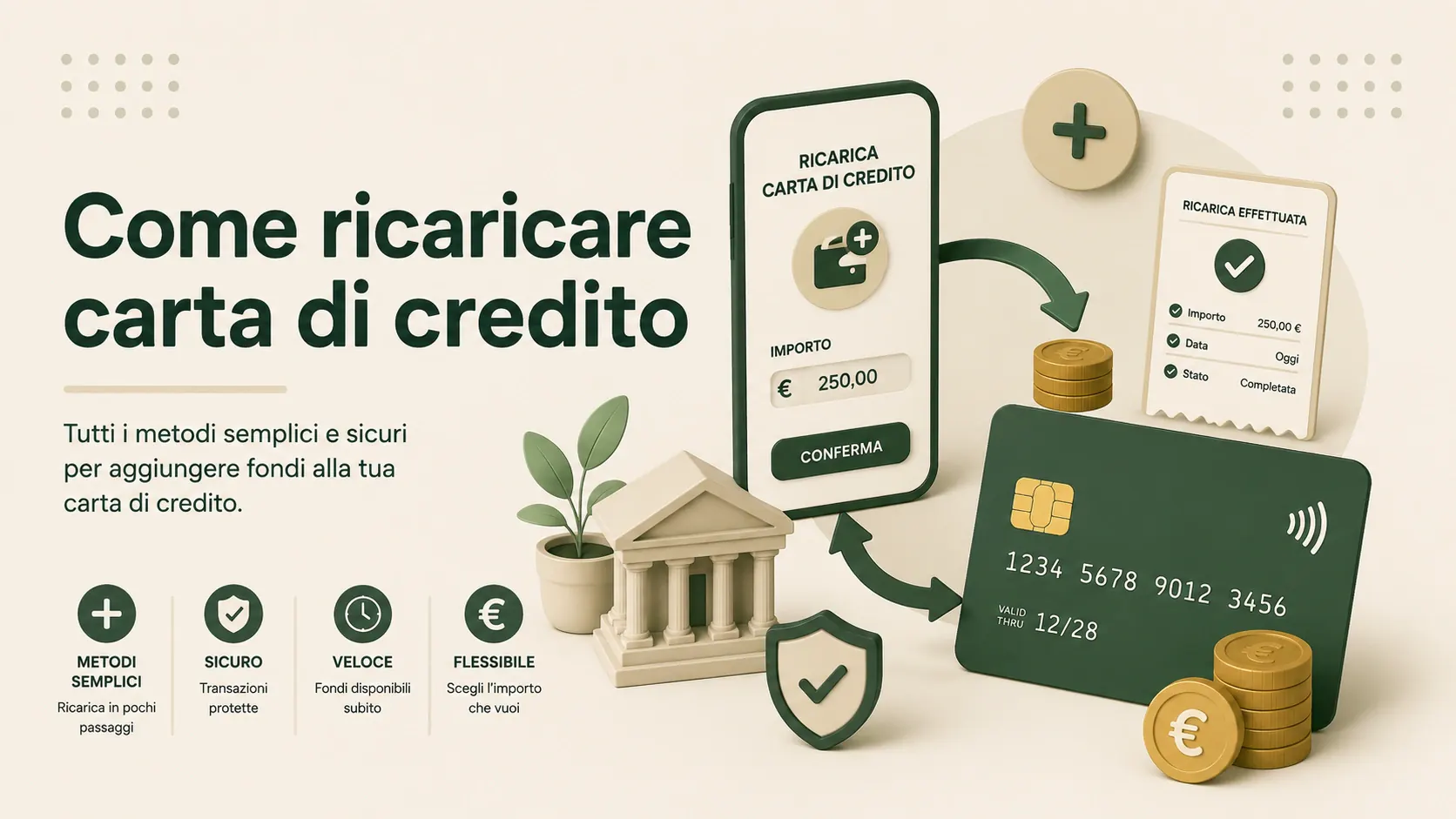 Ricaricare una carta di credito: si può fare davvero?