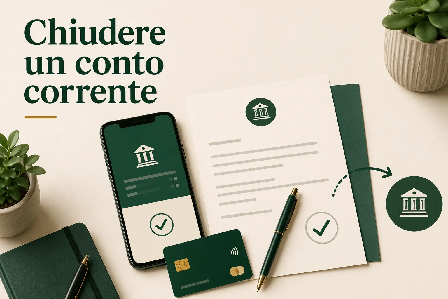 Chiudere un conto corrente: cosa succede a saldo e addebiti?