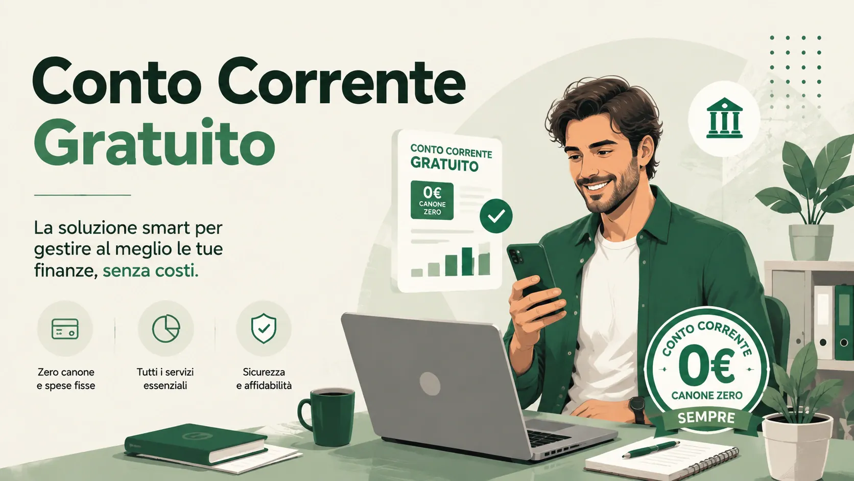 Conto corrente gratis: zero canone significa zero costi?