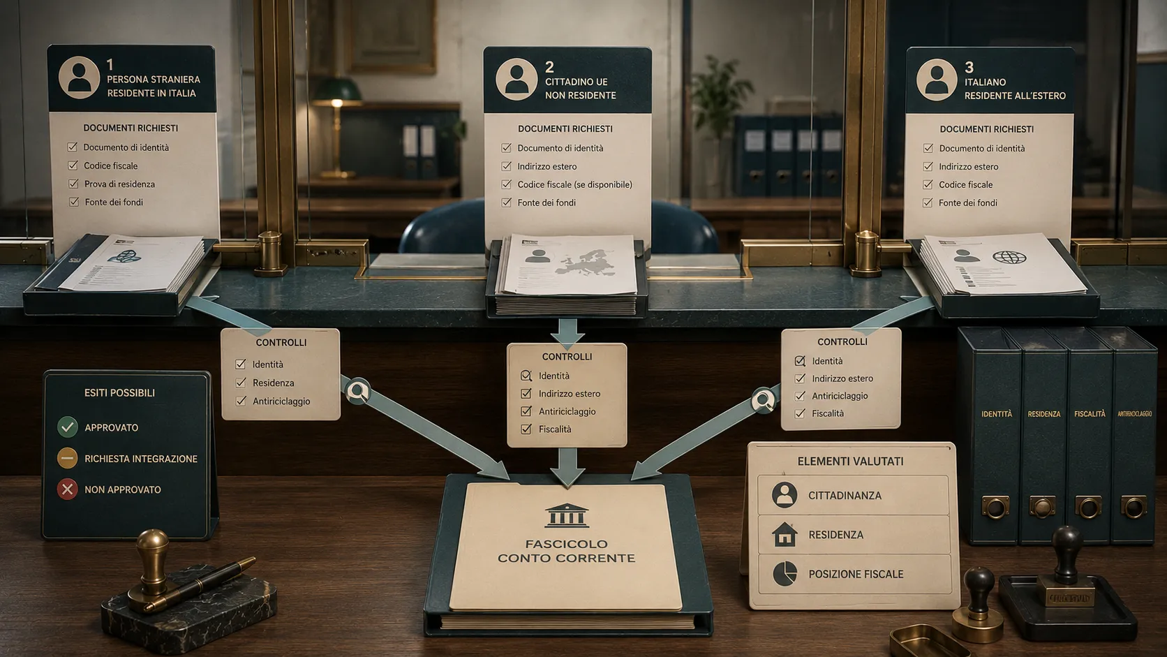 Conto corrente per stranieri e non residenti: documenti e apertura
