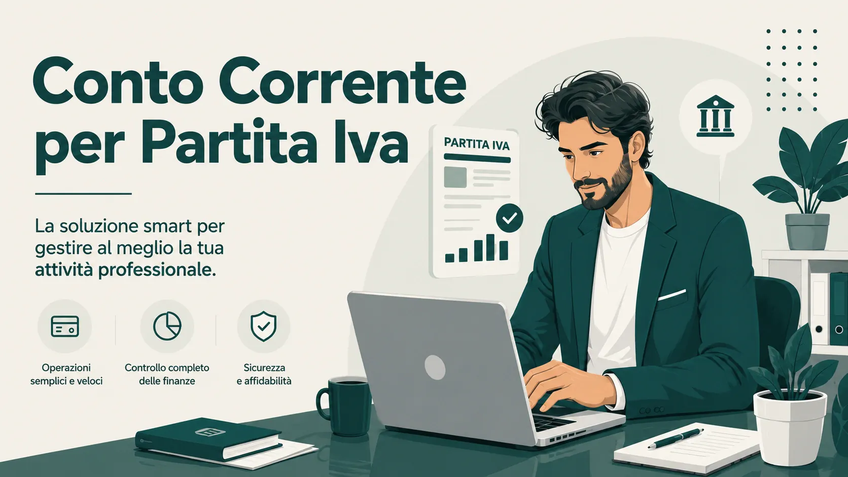 Conto per partita IVA: separato sì, ma quanto deve costare?