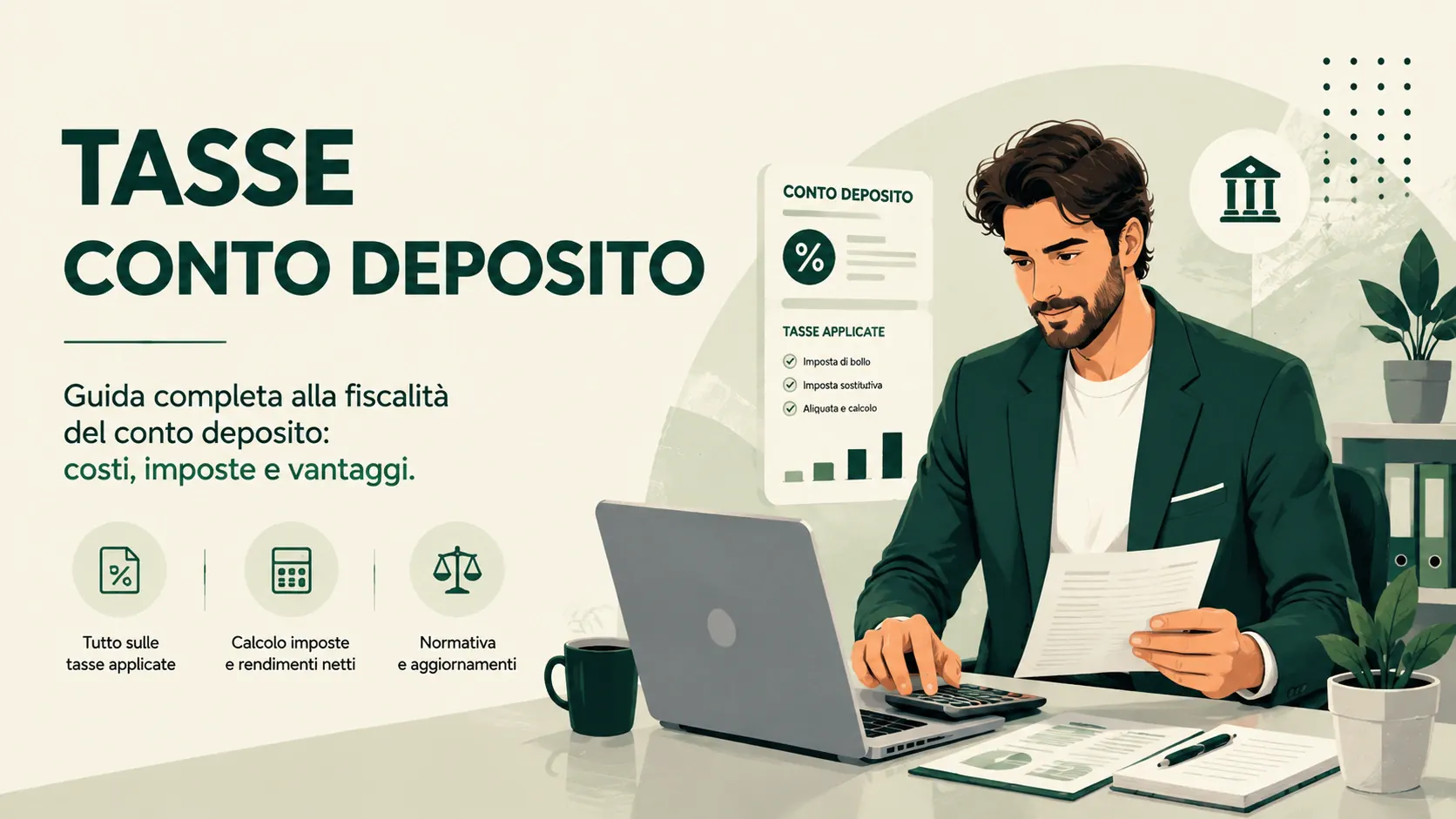 Tasse conto deposito 2026: quanto riducono il rendimento?
