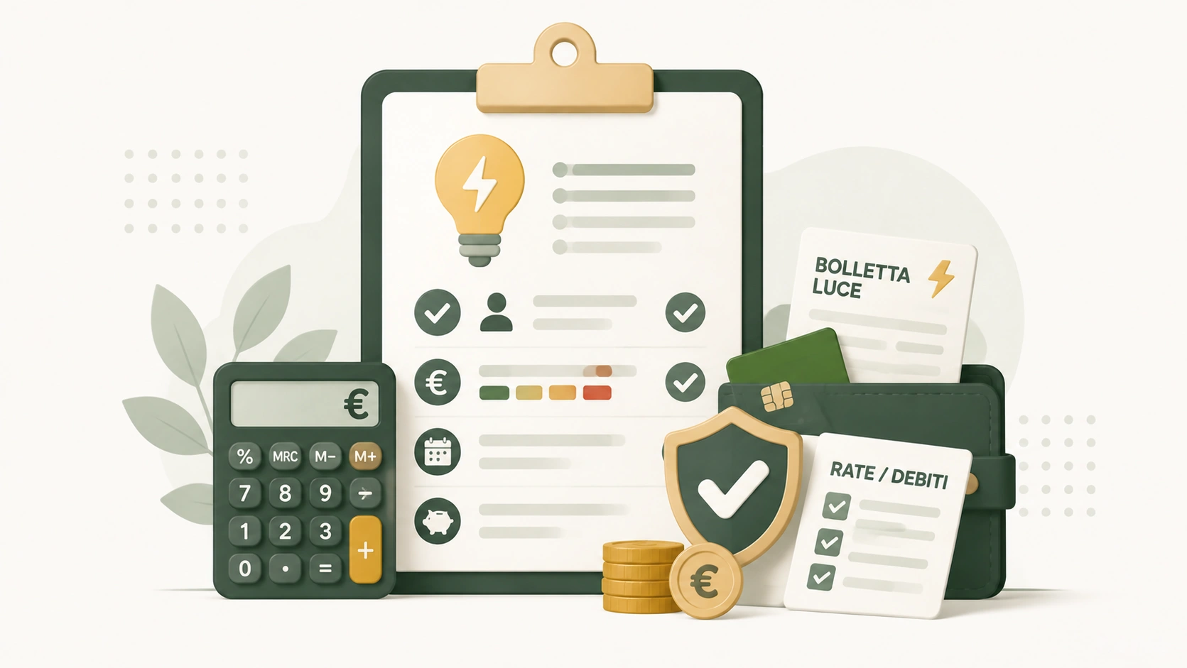 Tariffa luce con debiti: costi e sostenibilità