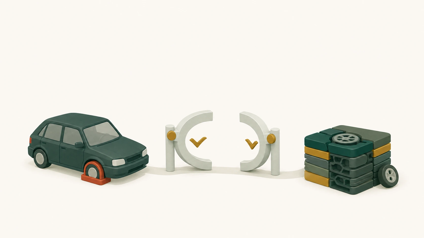 Auto con fermo: quando si può rottamare