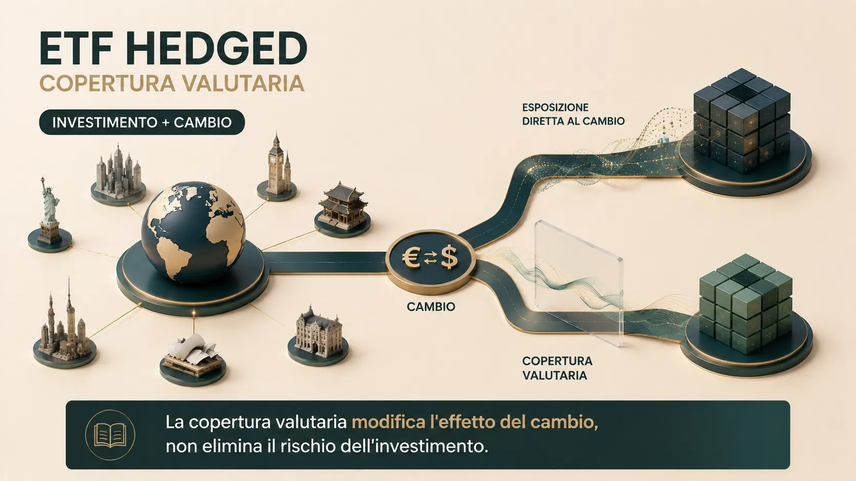 ETF hedged: come funziona la copertura valutaria
