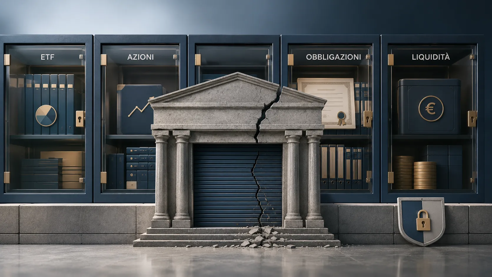Fallimento del broker: cosa succede a titoli, ETF e liquidità