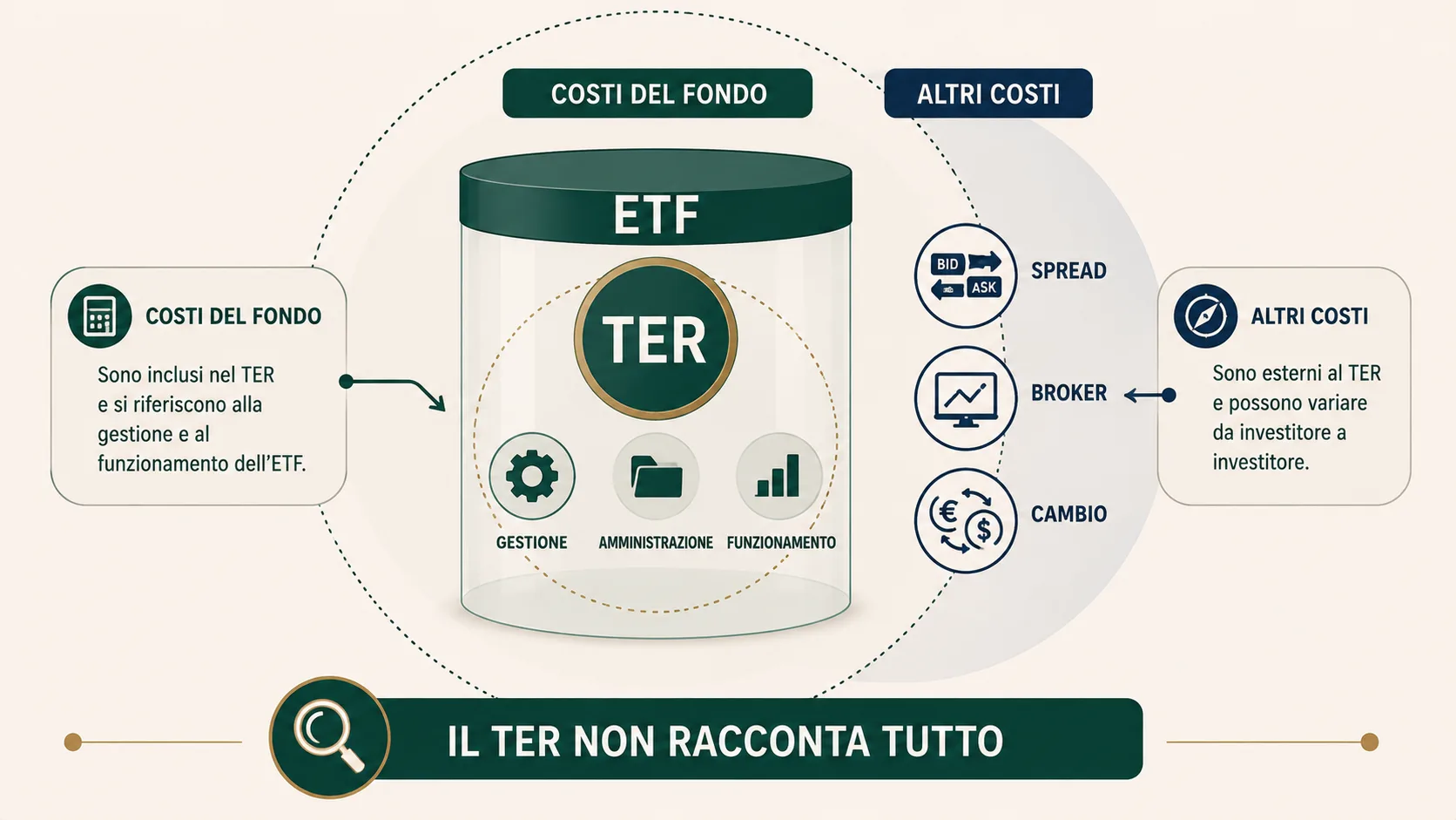 TER ETF: il costo che tutti guardano (ma che non racconta tutto)