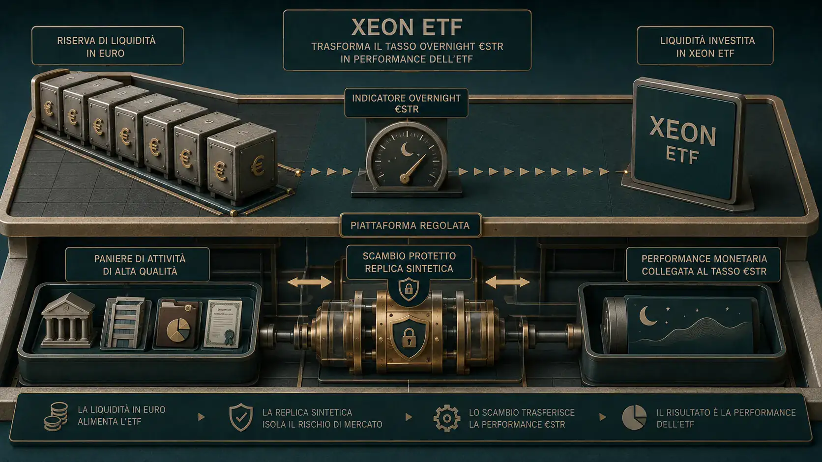 XEON ETF: come funziona, rendimento, tassazione e rischi