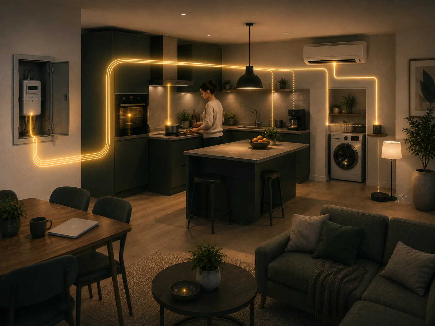 Più potenza disponibile aumenta la capacità simultanea della casa ma non i kWh consumati automaticamente